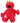 Living Puppets Sesamstraße Handpuppe 65cm Elmo